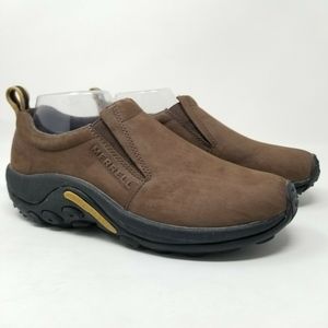 Merrell Jungle Moc Nubuck Bracken Brown Slip On